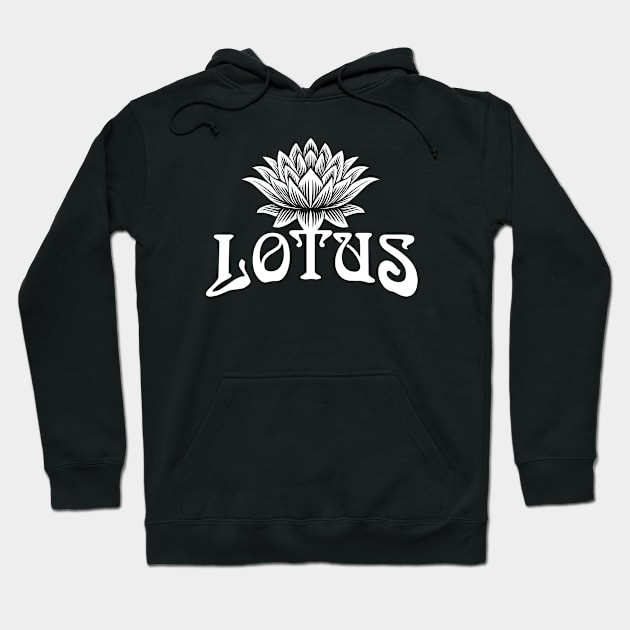 Lotus Flower Hoodie by marieltoigo